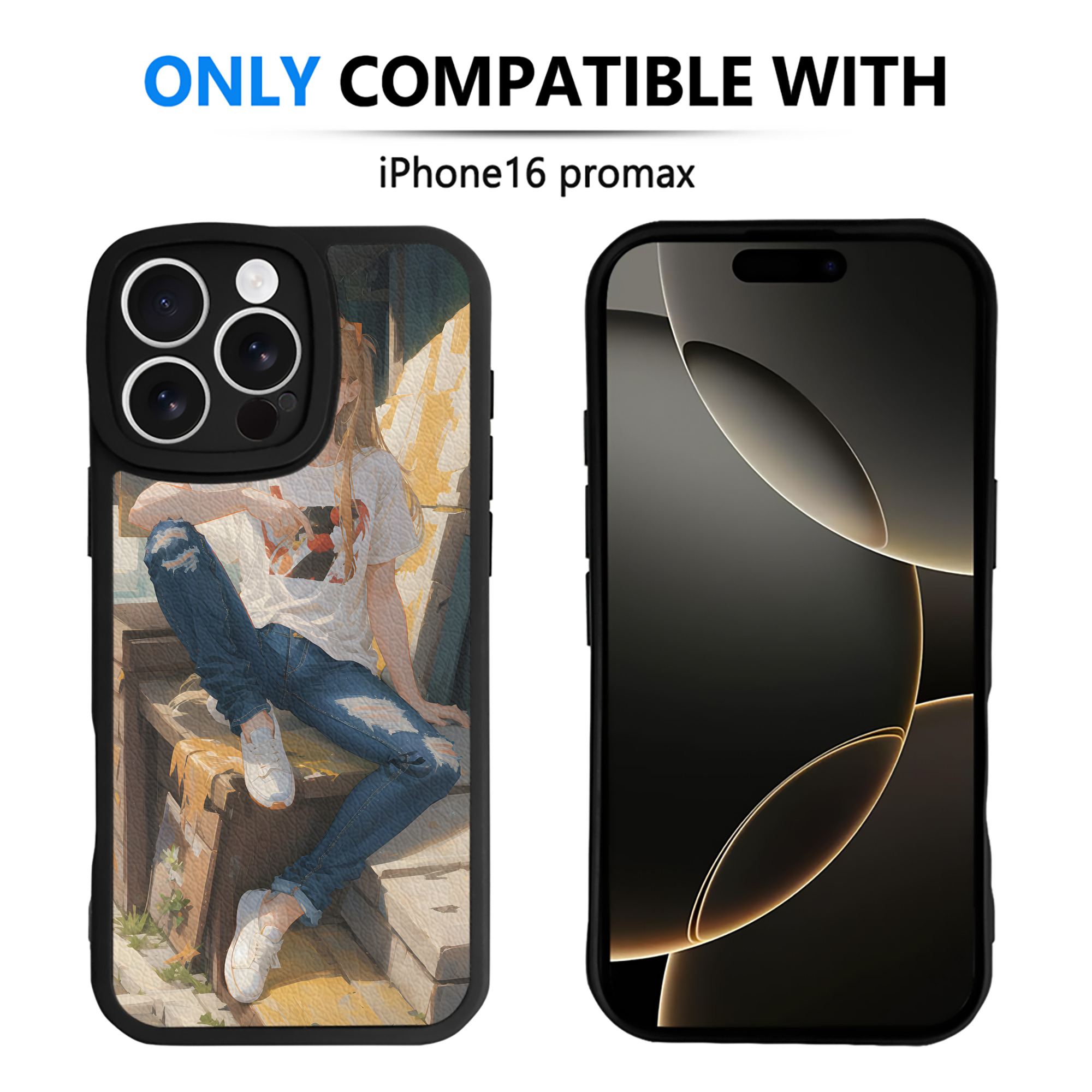 （画像用） EVA 新世紀エヴァンゲリオン 【iPhone 16シリーズ対応】シリコンスマホケース（レザー調） 材質：シリコン